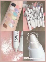 White Eyeliner Multicolour Shiny Glitter Eyeshadow Pencils Eye Tip Brightening Waterproof High-gloss Silkworm Pen Eye Makeup
