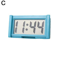 Mini Digital Clock Large Screen Car Dashboard Electronic Clock Self-adhesive Mini Clock Car Clock For Truck Dashboard