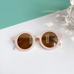 2023 Children Cute Striped Polygon UV400 Sunglasses Baby Girls Outdoor Sun Protection Sunglasses Kids Eye Protection Sun Glasses
