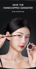 GECOMO Long Wear Matte Eyeliner Gel Cream, Quick Drying Waterproof Eyeliner Gel