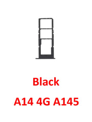 Sim Card Tray For Samsung Galaxy A14 4G A145 Phone New SIM Chip Micro SD Slot Adapter Holder For A14 5G A146 A146U