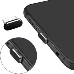 4Pcs USB C Dust Plug With Cleaning Brush Anti Dust USB-C Plug Cover Charging Port Cover Caps  For iphone Samsung All Smart Phone