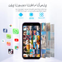 هاتف ذكي صغير SERVO 15SE يعمل بنظام Android 3G WCDMA ونقطة اتصال WiFi ومتجر Play وشاشة 3.0 بوصة وهواتف ذكية صغيرة الحجم وشريحة SIM في وضع الاستعداد