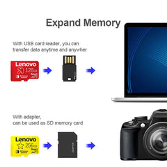 بطاقة ذاكرة Micro TF SD عالية السرعة من لينوفو V10 بسعة 2 تيرابايت، وبطاقة ذاكرة 1 تيرابايت و512 جيجابايت، وبطاقة ذاكرة 256 جيجابايت و128 جيجابايت، مثالية لجهاز نينتندو سويتش