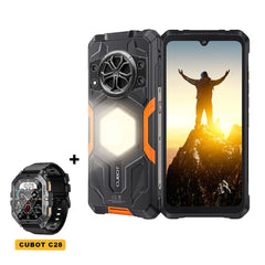 Android 15 Смартфон Cubot King Kong Power 5, 6.88" 120Hz Screen, 15300mAh Battery, 16GB RAM (6+10) 128GB ROM,MTK G100 5W Speaker