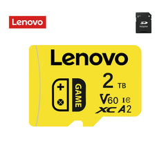 Lenovo 2TB SD Memory Card 1TB 512GB 256GB A2 U3 Micro TF SD Card 128GB High Speed MLC TF Card For Nintendo Switch Ps4 Games PC