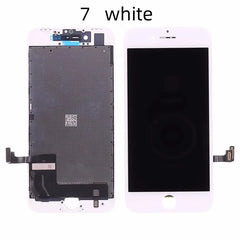 شاشة LCD من الدرجة AAA +++ لهاتف iPhone 6 6S 7 8 Plus مع مجموعة محول رقمي لشاشة اللمس ثلاثية الأبعاد المثالية لهاتف iPhone 5 5S + أدوات