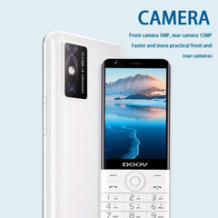 UNIWA DOOV R17 Pro Smart Touch Screen 4G Mobile Phone Whatsapp Android 13 Keypad Phones 3.54" 4GB 64GB 2300mAh Hebrew keyboard