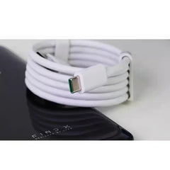 كابل OPPO الأصلي USB Type C Super Vooc سلك شحن سريع OPPO Find X5 X6 X3 Pro N2 Flip Reno10 8 7 6 Pro A77 A78 A98
