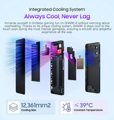 Blackview SHARK 8 Machine Android 13 8GB 128GB/256GB G99 6.78'' 120Hz 2.4K Display 64MP Camera