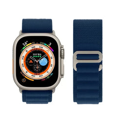 Alpine loop Strap for Apple watch Ultra Band 49mm 45mm 46mm 44mm 41mm 42mm 40mm Nylon bracelet correa series 10 9 8 7 SE 6 5 4 3