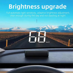 GPS Head-Up Display Auto Electronics HUD Projector Digital Display For All Car Speedometer Accessories KMH/MPH F6B6