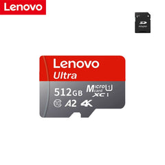 2025 NEW Lenovo 2TB High Speed Memory Card Class 10 Micro TF SD Card 1TB Up To 100MB/S Mini SD Card 128GB For Nintendo Switch