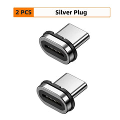 محول شحن USB 4.0 مغناطيسي سريع 100 وات من النوع C OTG 40 جيجابايت في الثانية لنقل البيانات لأجهزة الكمبيوتر اللوحية والهواتف وأجهزة الكمبيوتر المحمولة Macbook Air Pro
