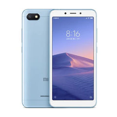 هاتف Xiaomi Redmi 6A الذكي بشاشة كاملة 5.45 بوصة ومعالج AI Face Helio A22 ومتجر Google Play