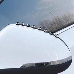 12 Pcs Cute Soot Sprites Automotive Interior Decoration Accessories for Car Rearview Mirror and Dashboard Funny Ornament Gifts