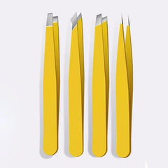 2/4pcs Eyebrow Tweezers Set Professional Tweezers For EyebrowsGreat Precision For Facial HairSplinter And Ingrown Hair Removal F