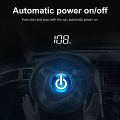 Car Speedometer KM/H HUD GPS Head Up Display Digital Speed Meter Windshield Projector For Vehicles Auto Electronics Accessories