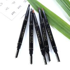 Double-Ended 5 Colors Eyebrow Pencil Natural Non-fading Waterproof Long-Lasting Filling And Outlining Eyebrow