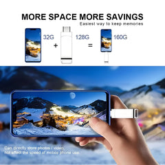 Xiaomi USB 3.2 16TB USB Flash Drive Memory Type-c 2-In-1 8TB 16TB OTG Pendrive 4TB High Speed Flash Disk 2TB For Computer Laptop