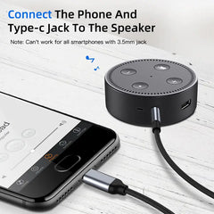 AUX Audio Cable USB C to 3.5mm Jack AUX Cord Car Speaker Headphone Adapter For Samsung Xiaomi Huawei Universal Type-C Converter