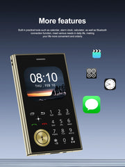 هاتف محمول جديد SERVO V8 مزود ببطاقة 2G GSM وراديو FM ومشغل MP3 وصوت سحري وشريحة SIM وعصري وصغير الحجم ومقبس سماعة رأس