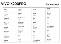 China Version VIVO X200 PRO 5G Dimensity 9400 CPU 6.78 inch AMOLED 120HZ Screen 6000mAh 90W Flash Charger OTA NFC 50MP camera
