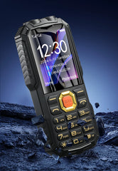 4G LTE Senior Flip Phone for Elderly Large Buttons Powerbank Long Standby SOS Call LED Light Loud Sound Fast Dial