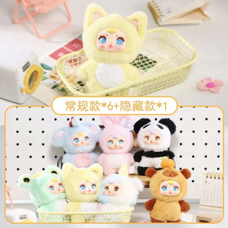 2025 New Cute Milk Candy Keychain Mysterious Blind Box Car Key Decoration Backpack Pendant Doll Small Gift Wholesale