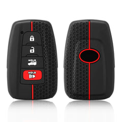Silicone Key cover case for Toyota Camry RAV4 Highlander Avalon C-HR Prius Corolla GT86