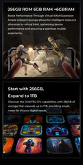 هاتف Oukitel G1 الذكي المتين بنظام Android 24GB (6+18)+256GB 10600mAh 6.52' HD Display NFC هاتف متين