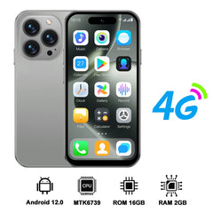هاتف SERVO S16 Mini 4G LTE الذكي اللطيف بنظام Android 12.0 OS 2/3GB RAM 16/64GB ROM Google Play شاشة 4.0 بوصة هواتف محمولة صغيرة الحجم