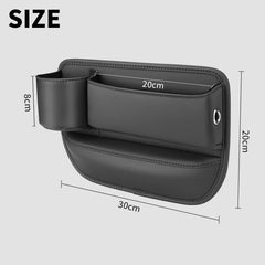 1pcs Car Seat Gap Organizer Storage Box Pocket Multifunction Wallet Keys Card Cup Phone Holder Auto Cup Holder Storage Box