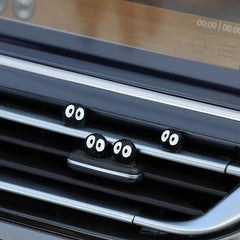 12 Pcs Cute Soot Sprites Automotive Interior Decoration Accessories for Car Rearview Mirror and Dashboard Funny Ornament Gifts