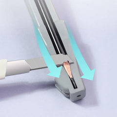 تصميم جديد لشحذ قلم الحواجب بتقنية Microblading، مبراة رفيعة لرسم الحواجب شبه الدائم، قلم تحديد الحواجب، أدوات مكياج