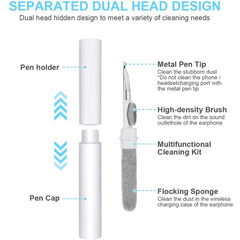Bluetooth Earphone Cleaning Tools for Airpods Pro 1 2 3 Earbuds Case Cleaning Pen Bursh Kits for Samsung Xiaomi Airdots Huawei