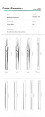 8 PCS Stainless Steel Acne Clip, Cell Clip, Blackhead Clip, Acne Needle, Beauty Salon Acne Needle, Acne Needle Tool