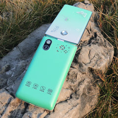 Women Flip Mobile Phone Slim Flashlight Cute Cover Style Dual Sim Big Push Button SOS Sound Recorde Cellphone
