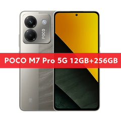 POCO M7 Pro 5G النسخة العالمية Dimensity 7025-Ultra 120Hz FHD+ شاشة AMOLED للعناية بالعين بطارية 5110mAh NFC