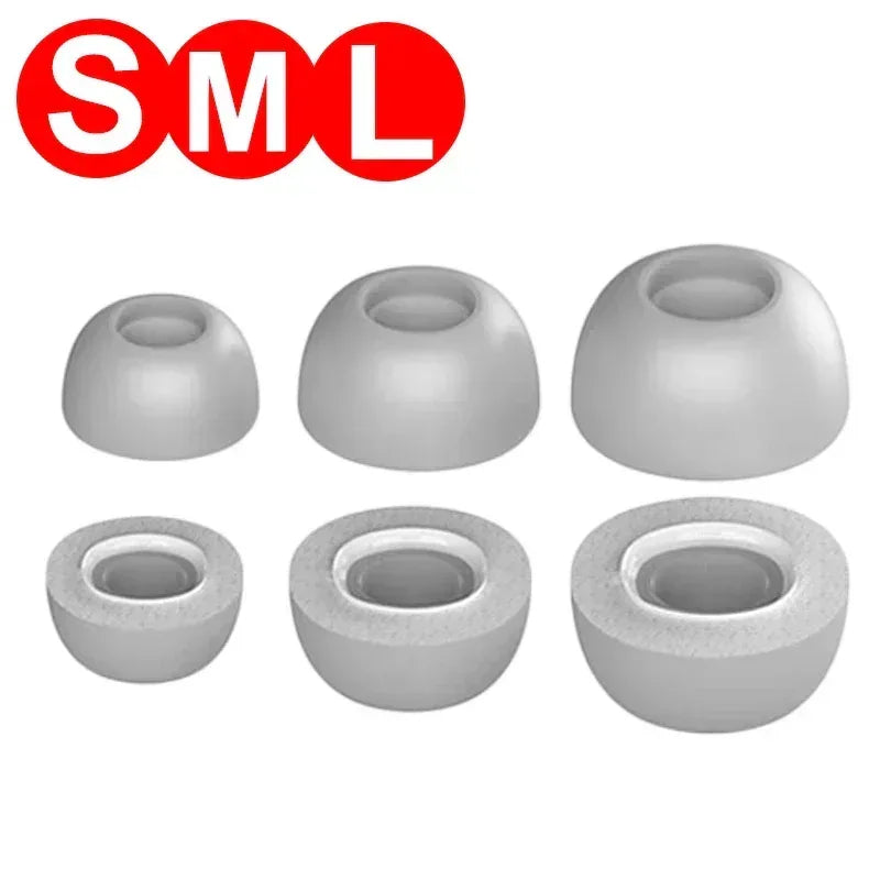 Memory Foam Eartips for Samsung Galaxy Buds 3 Pro Eartip Soft Earplugs Anti-Slip Earbuds Ear Tips For Buds3 Pro Earphone Case - Mumzar
