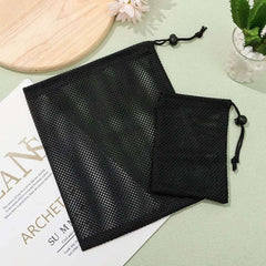 Durable Nylon Mesh Drawstring Bag Multi Purpose Outdoor Travel Stuff Sack Storage Bag Camping Bottle Pot Pan Carrier Pouch