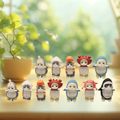 Sonny Angel Mofusand Blind Box Hippers Mini Doll Shark Cat Action Doll Toy Fans Children'S Christmas Car Ornament Gift