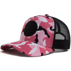 قبعة بيسبول صيفية شبكية للنساء والرجال من ENJOY LIFE مع رقعة حروف Snapback قبعة كاجوال قابلة للتنفس للجنسين قبعات سائقي الشاحنات في الشارع الهيب هوب