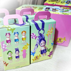 Candy House Angel Keychain Blind Box Doll Bag Pendant Handmade Creative Cartoon Toy Birthday Valentine'S Day Gift Mystery Boxes
