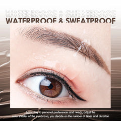 1PC Lazy Makeup Eyebrow Enhancers Liquid Gel Long Lasting Waterproof Film Forming Tear Off Brow Tattoo Tint For Eyebrow Makeup