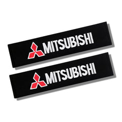 2Pcs/Set Car Styling Seat Belt Pad For Mitsubishi Lancer Asx Outlander Pajero l200 Galant Seat belt Cover Car Accessories