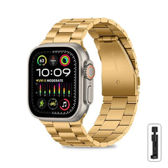 سوار من الفولاذ المقاوم للصدأ لساعة Apple Watch Ultra 2 مقاس 46 مم 49 مم 40 مم 44 مم 42 مم 41 مم 45 مم سوار IWatch Series 10 9 8 7 SE 6 5 4