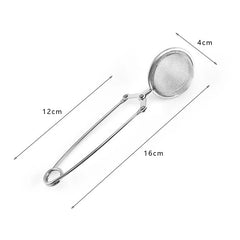 Tea Infuser Stainless Steel Sphere Mesh Tea Strainer Coffee Herb Spice Filter Diffuser Handle Tea Ball Match Tea Bags