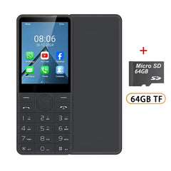 DOOV R77 4G Smart Android Touch Screen Keypad Mobile Phone Without Camera 3GB+64GB 2100mAh 2.8“ Smartphone Multiple Keyboards