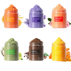 220g Body Scrub Deep Cleansing Skin Care Hydration Moisturizing Scrub Skin Deep Pore Cleansing Exfoliator Whitening Body Scrub